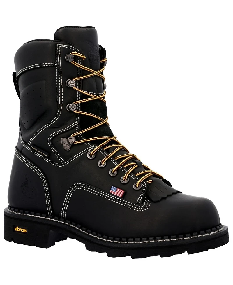 Georgia Boot Men's Usa Logger Waterproof Work Boot