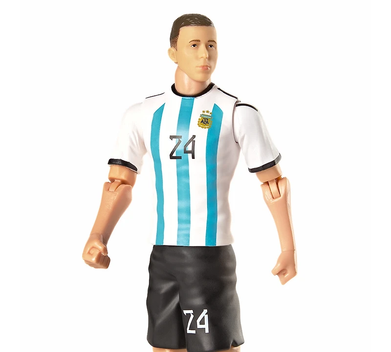 Banbo Toys Sockers Argentina Enzo 8" Collectible Soccer Action Figure