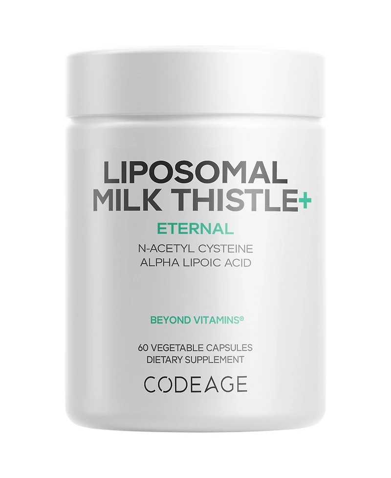 Codeage Liposomal Milk Thistle+ Supplement