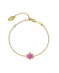 Anna Zuckerman Petit Star of David Bracelet in Rose