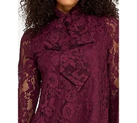 Seni & Cade Juniors' Embroidered Lace Dress