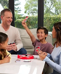 Mattel Uno Spin Card Game for Kid, Adult and Family Nights, Classic Play