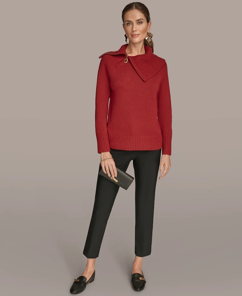 Donna Karan New York Women's Asymmetric Sweater