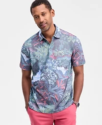 Tommy Bahama Men's Geneva Jungle Printed Polo Shirt