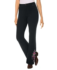 Woman Within Plus Bootcut Stretch Denim Jean