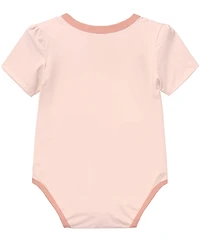 Disney Baby Girls 3-Piece Minnie Mouse Print Sweatshirt, Bodysuit and Pants Set