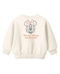 Disney Baby Girls 2-Piece Minnie Mouse Sweatshirt and Pants Set