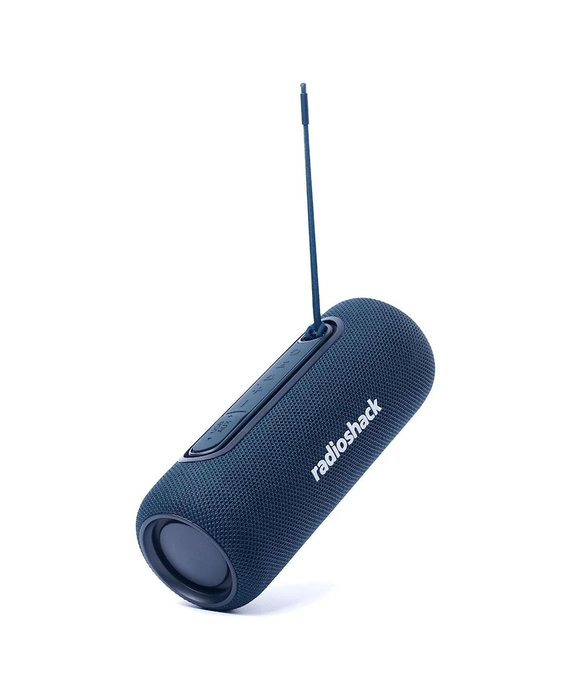 RadioShack 8W Bluetooth Portable Mini Speaker with Rgb Lights and Fm Radio 4001769 Blue