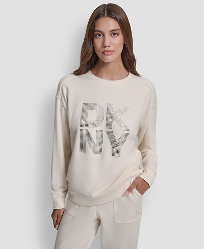 Dkny Jeans Petite Long Sleeves Sweatshirt
