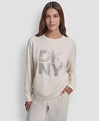 Dkny Jeans Petite Long Sleeves Sweatshirt
