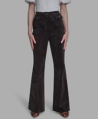 Bcbg Women's Wide Leg Corduroy Pants