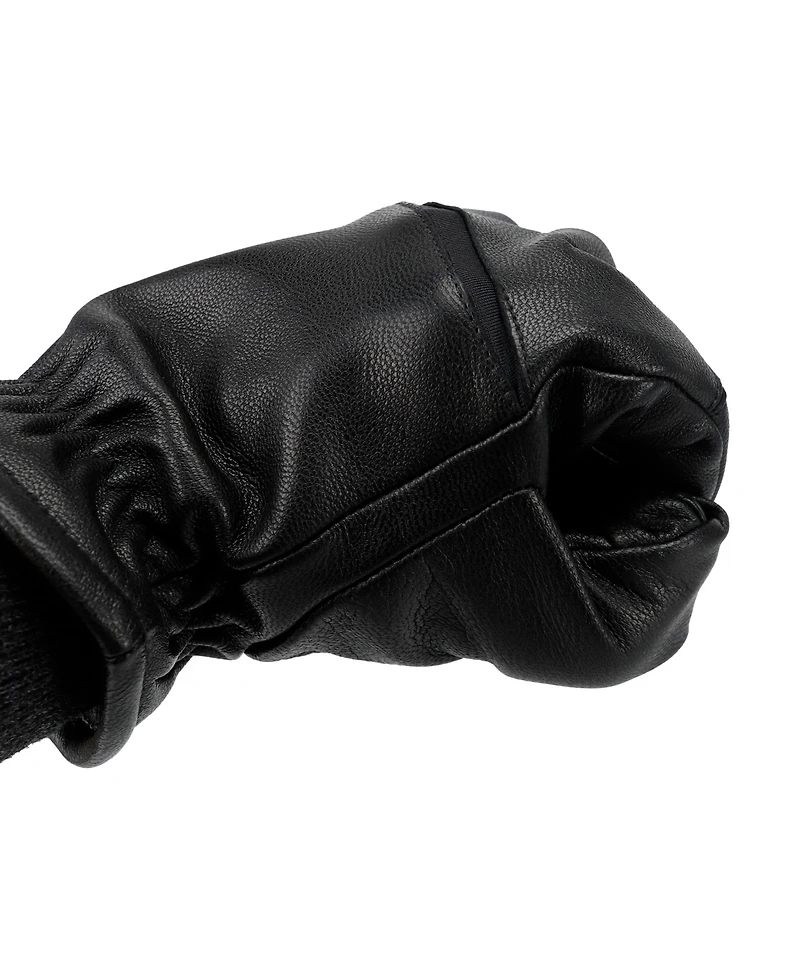 Kenneth Cole Reaction Men's Touchscreen Stretch Knuckles Gloves