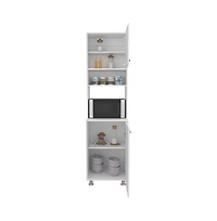 We Have Furniture Cloudcroft Pantry, Kitchen, White