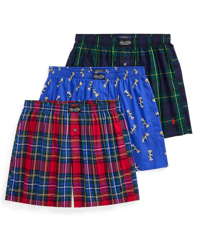 Polo Ralph Lauren Men's 3-Pack Classic Boxer Brief Set