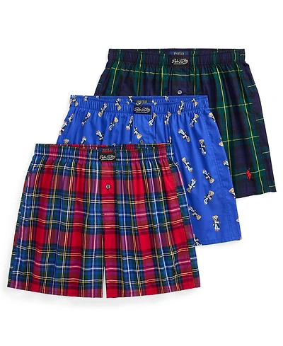 Polo Ralph Lauren Men's 3-Pack Classic Boxer Brief Set