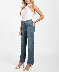 Guess Women's Shape-Up Straight Leg Jeans
