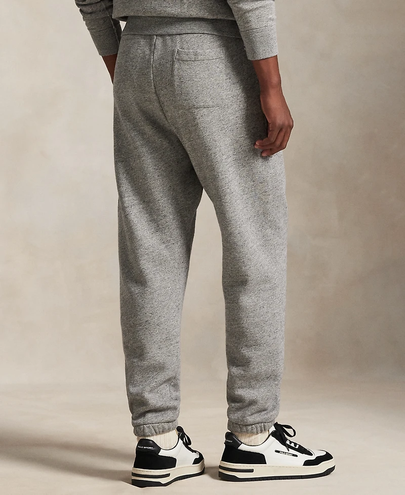 Polo Ralph Lauren Men's Pink Pony Fleece Knit Sweatpants