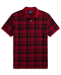 Polo Ralph Lauren Men's Holiday Short Sleeve Polo Shirt - Edged Overcheck