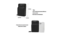 Small Crossbody Cell Phone Bag for Women, Mini Over Shoulder Handbag Purse with Credit Card Slots Black