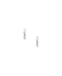 Skagen Women's Moderne Stak Silver-Tone Stainless Steel Hoop Earrings