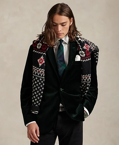 Polo Ralph Lauren Men's Modern Velvet Tuxedo Jacket