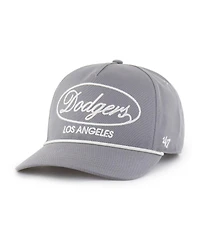 '47 Brand Men's Gray Los Angeles Dodgers Foundational Hitch Adjustable Hat
