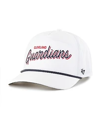 '47 Brand Men's White Cleveland Guardians Brrr Fairway Hitch Adjustable Hat