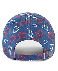'47 Brand Girls Preschool Navy New England Patriots Mural Clean Up Adjustable Hat
