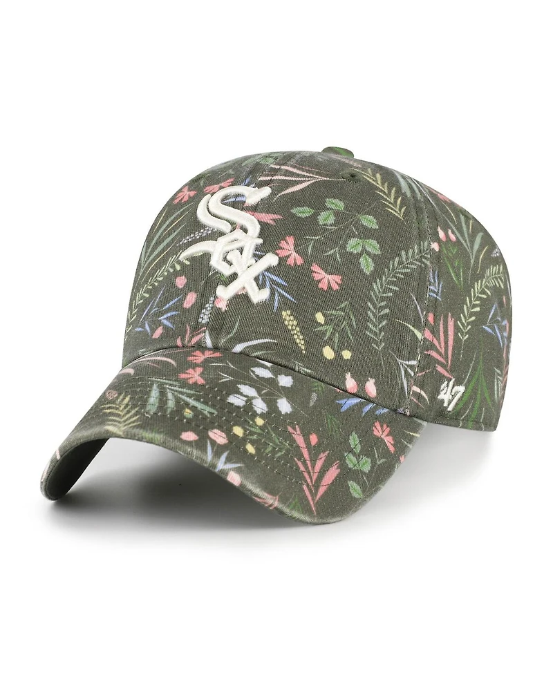 '47 Brand Women's Olive Chicago White Sox Moss Verbena Clean Up Adjustable Hat