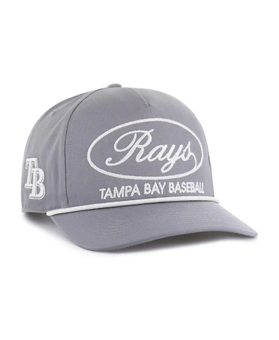 '47 Brand Men's Gray Tampa Bay Rays Foundational Hitch Adjustable Hat
