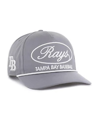 '47 Brand Men's Gray Tampa Bay Rays Foundational Hitch Adjustable Hat