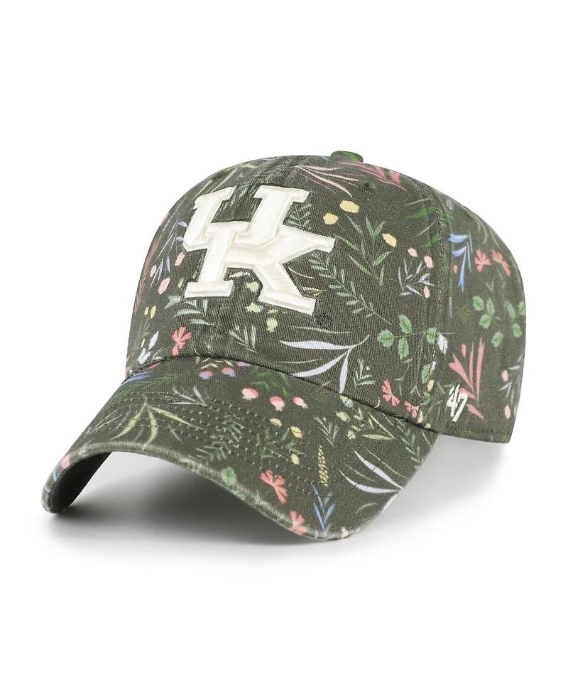 '47 Brand Women's Moss Green Kentucky Wildcats Verbena Clean Up Adjustable Hat