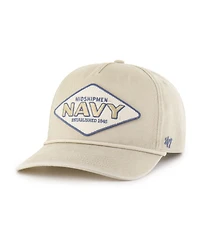 '47 Brand Men's and Women's Cream Navy Midshipmen Outdoorsmen Cairn Hitch Adjustable Hat