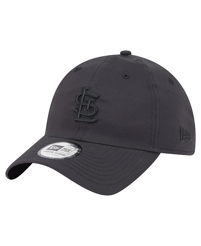 New Era Men's Black St. Louis Cardinals Ripstop Casual Classic Adjustable Hat