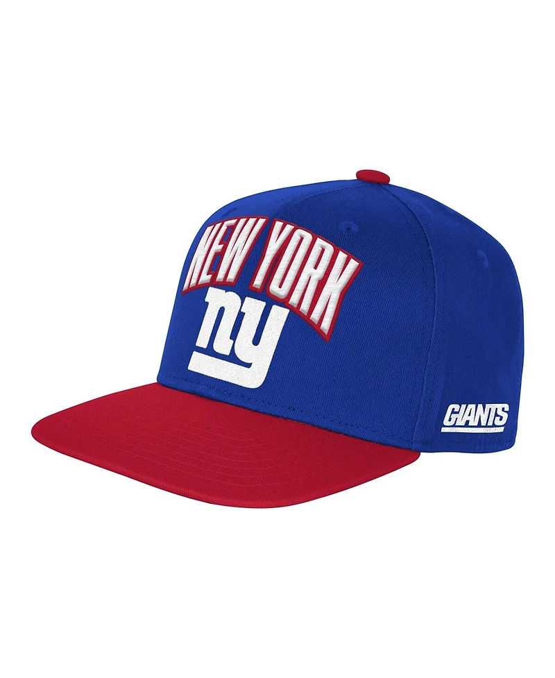 Outerstuff Preschool Royal New York Giants Essentials Adjustable Hat