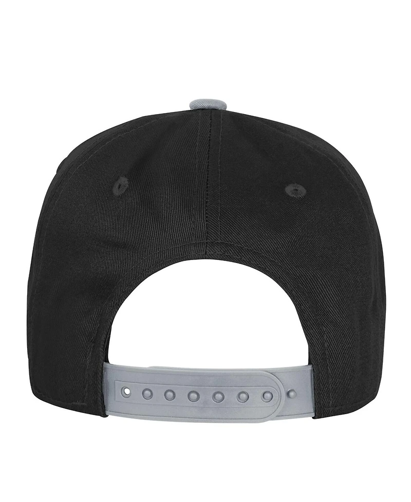 Outerstuff Big Boys and Girls Black Las Vegas Raiders True Retro Adjustable Hat