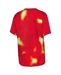 Outerstuff Big Boys and Girls Red Kansas City Chiefs End Zone Dri-Tek T-Shirt