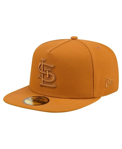 New Era Men's Orange St. Louis Cardinals Color Pack A-Frame 59FIFTY Fitted Hat