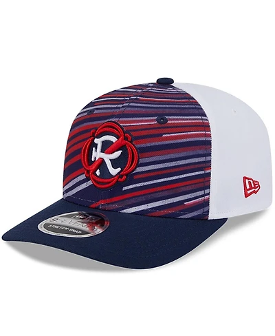 New Era Men's Navy/White New England Revolution 2025 Third 9SEVENTY Stretch snap Hat