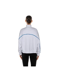 New Era Women's White Buffalo Bills Functional Fandom Quarter-Zip Sweatshirt