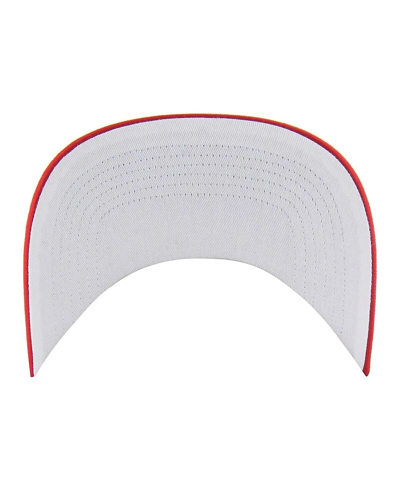 '47 Brand Men's White/Red Talladega Superspeedway Diamond Cut Hitch Adjustable Hat