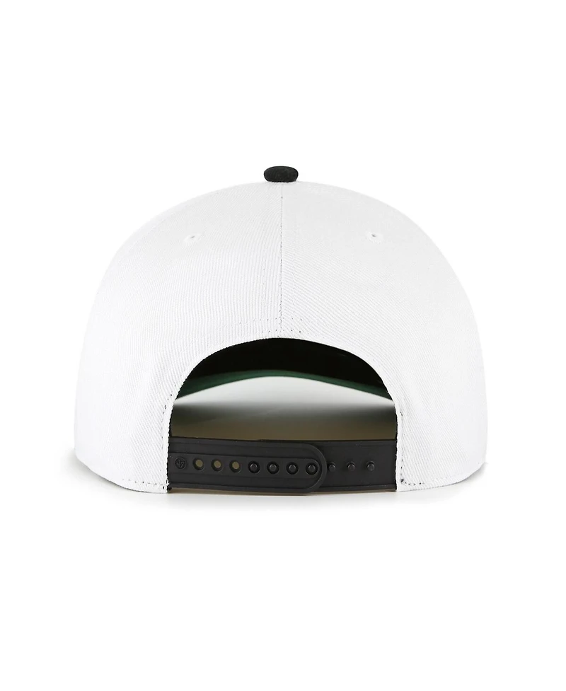 '47 Brand Big Boys and Girls White/Black Cincinnati Bengals Prime Play Hitch Adjustable Hat