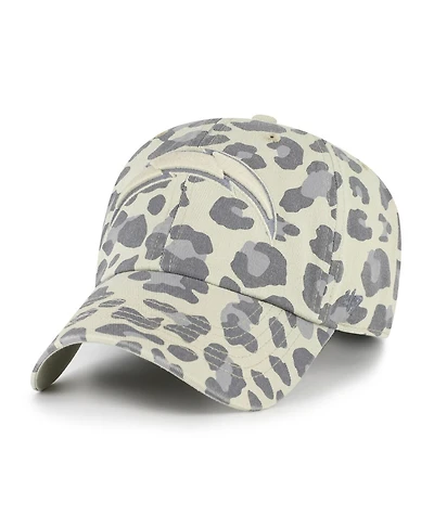 '47 Brand Women's Gray Los Angeles Chargers Bagheera Clean Up Adjustable Hat