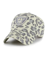 '47 Brand Women's Gray Las Vegas Raiders Bagheera Clean Up Adjustable Hat