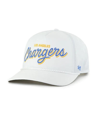 '47 Brand Men's White Los Angeles Chargers Brrr Fairway Hitch Adjustable Hat
