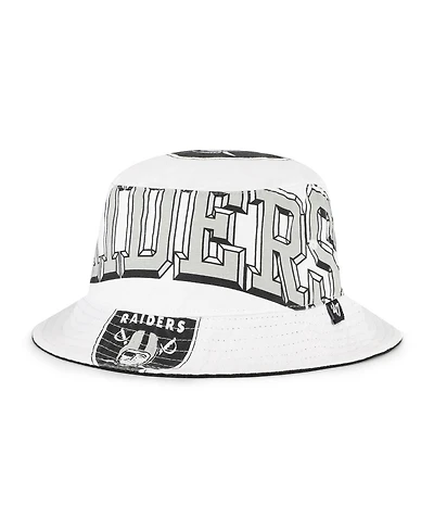 '47 Brand Women's White Las Vegas Raiders Energize Bucket Hat