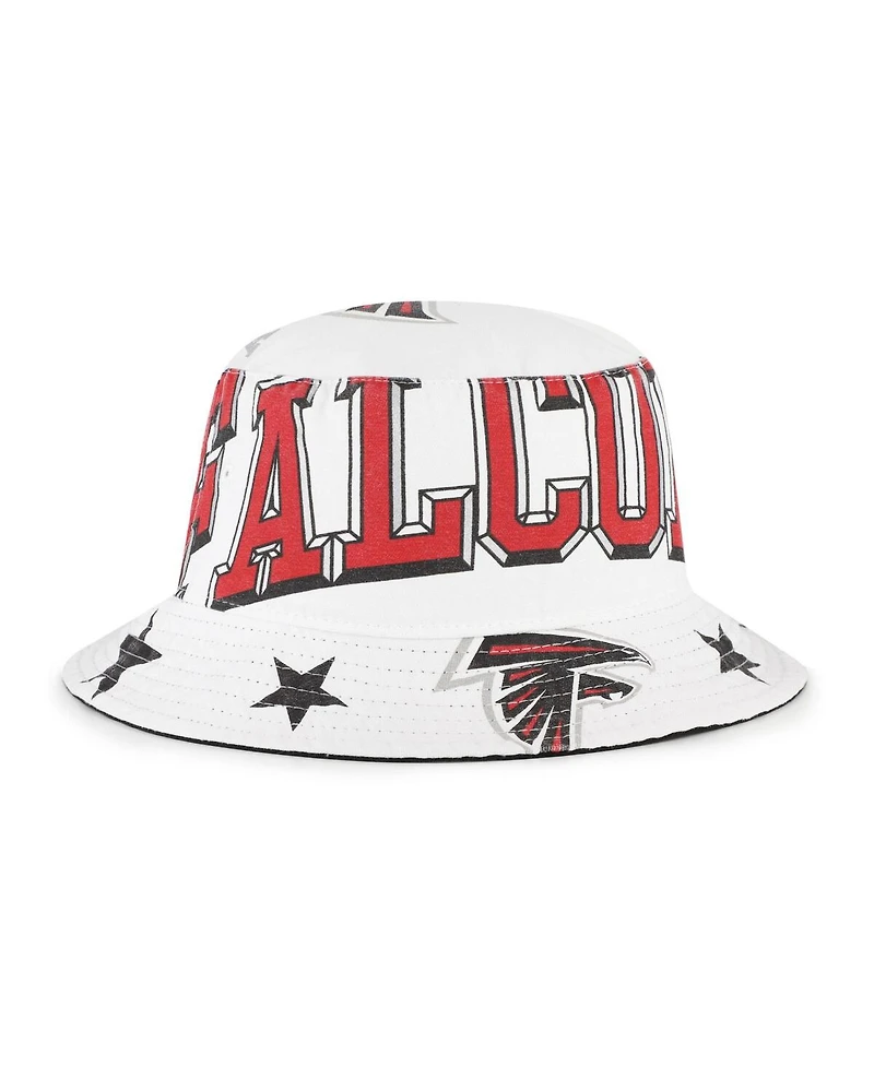 '47 Brand Women's White Atlanta Falcons Energize Bucket Hat