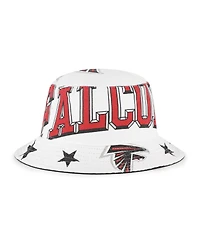 '47 Brand Women's White Atlanta Falcons Energize Bucket Hat