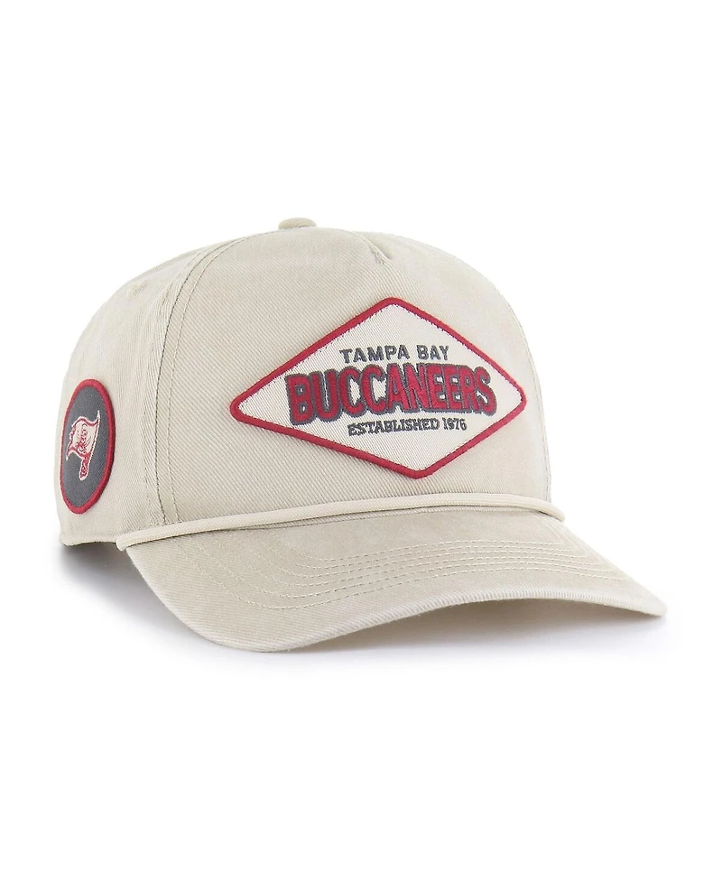 '47 Brand Men's Khaki Tampa Bay Buccaneers Cairn Hitch Adjustable Hat