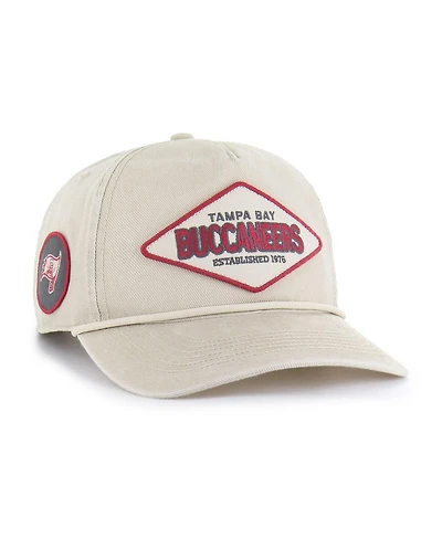 '47 Brand Men's Khaki Tampa Bay Buccaneers Cairn Hitch Adjustable Hat